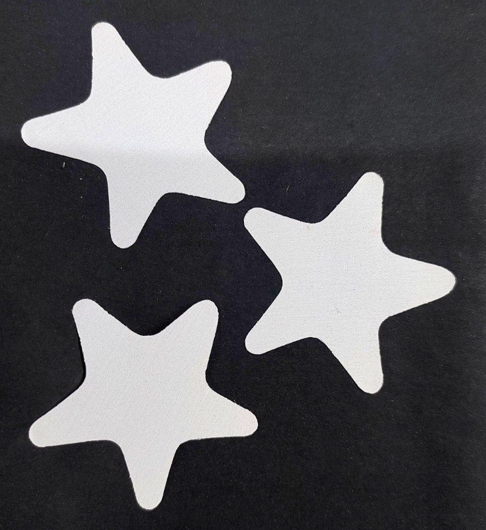 Конфетті зірки білі 3,5 см (10 грам), фото 1