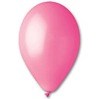 Латексный воздушный шар без рисунка Gemar Пастель ярко-розовый 12" 57 30 см