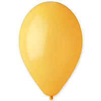 Латексный воздушный шар без рисунка Gemar Пастель светло-желтый 12"/03 30 см