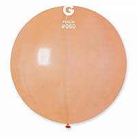 Латексна повітряна куля без малюнка Gemar Пастель персик 31"60, 80 см