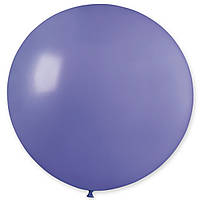 Латексный большой воздушный шар без рисунка Gemar Пастель барвинок 19"/75, 48 см