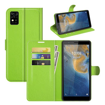 Чохол-книжка Litchie Wallet для ZTE Blade A31 Light Green