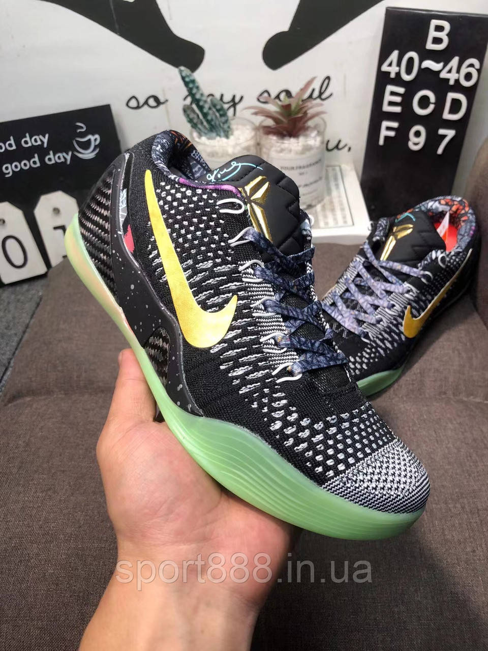 Кобі 10 баскетбольні Кросівки NIKE Kobe X low чоловічі, фото 1