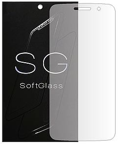 Бронеплівка для Motorola M XT 1663 на екран зносостійка поліуретанова SoftGlass