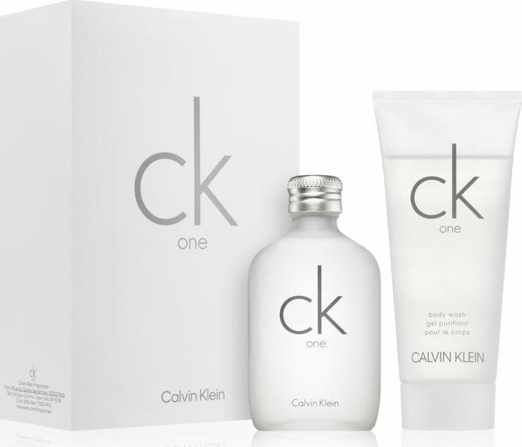 Подарунковий набір парфумерії Calvin Klein CK One туалетна вода 50 мл + гель для душу 100 мл