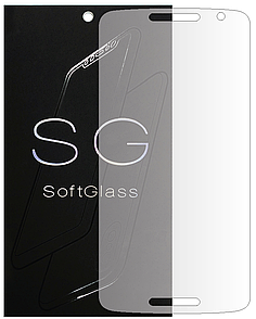 Бронеплівка для Motorola X Play XT1562 на екран зносостійка поліуретанова SoftGlass