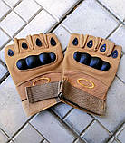 Рукавички вiйськовi без пальцiв бежевi, розмiр 01217919, фото 7