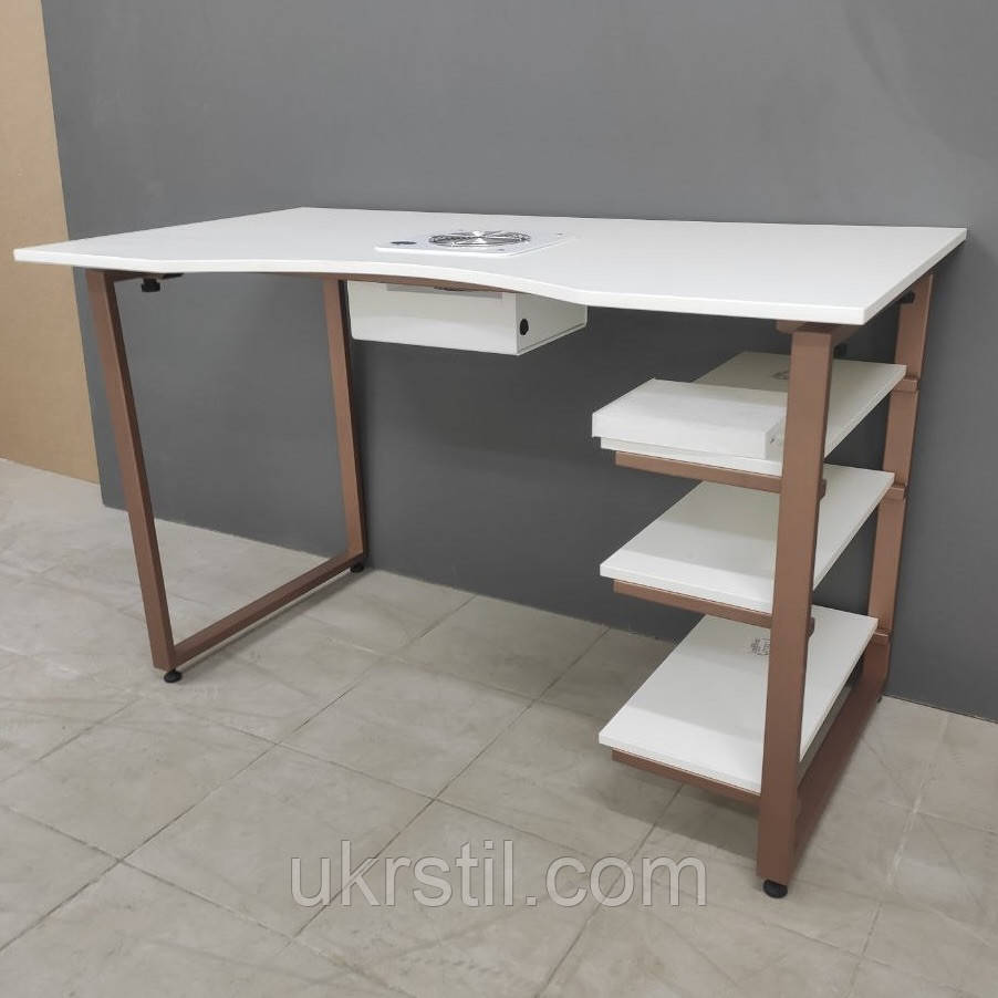 Манікюрний стіл Color Loft із витяжкою Air Max VF 10 Tornado, фото 1