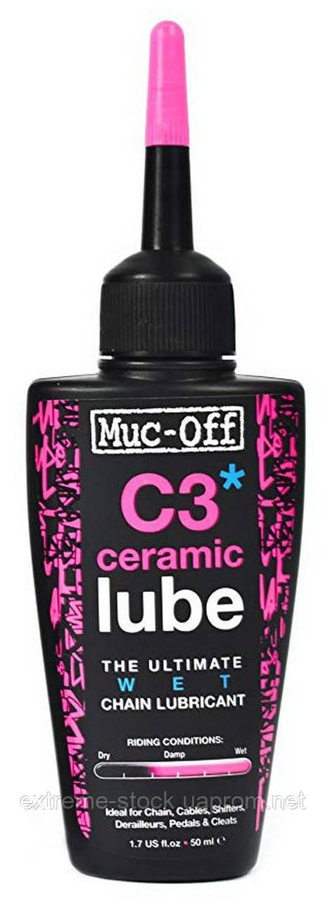 Смазка MUC-OFF жидкая С3 WET CERAMIC, 50 ml