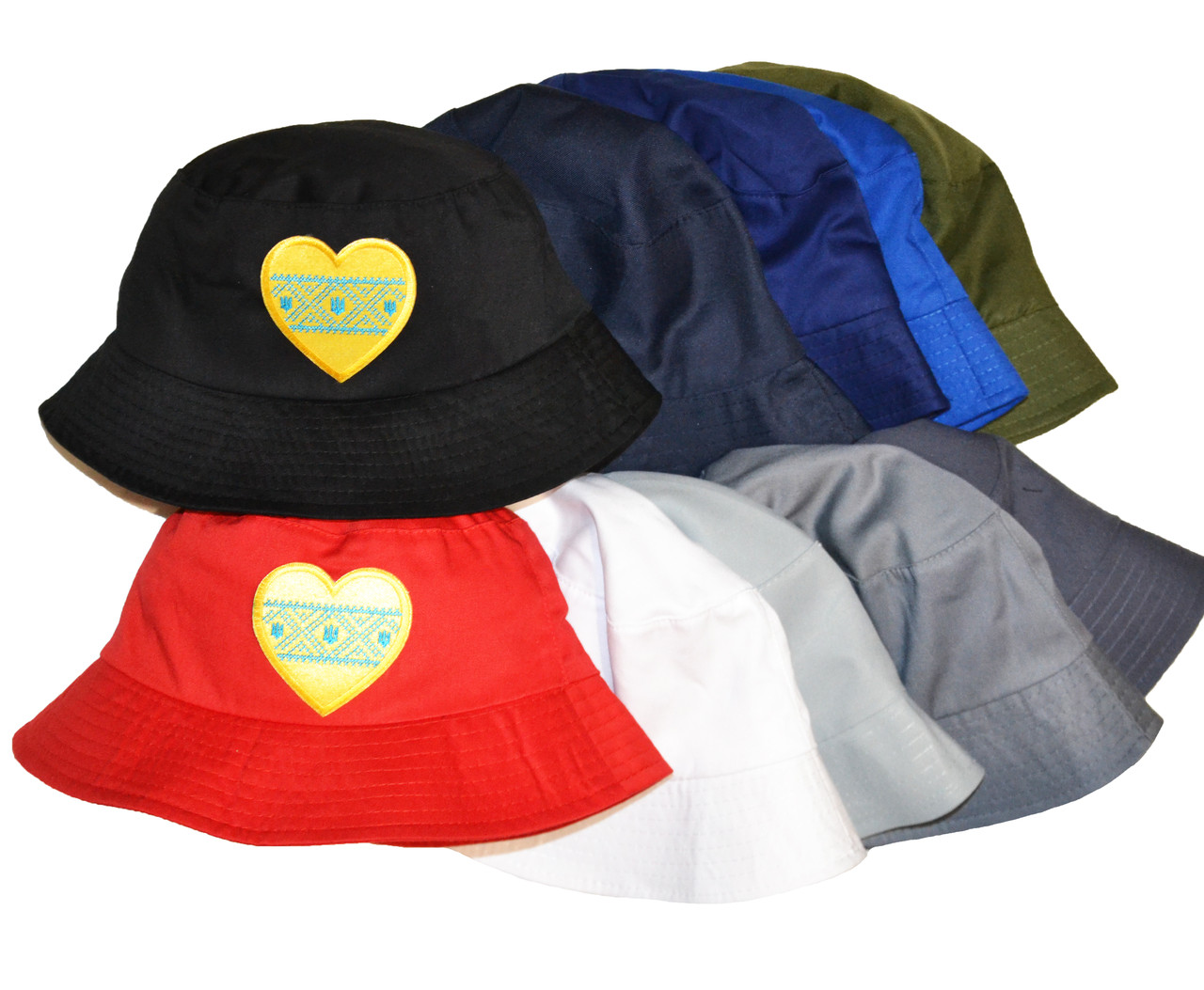 Панама з патріотичною символікою унісекс 58 см