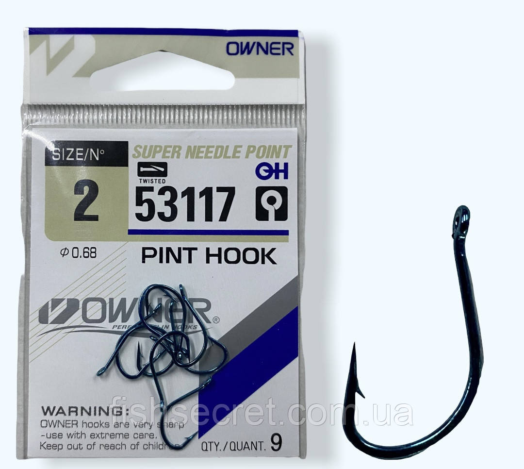Гачки OWNER 53117 Pint hook 2, фото 1