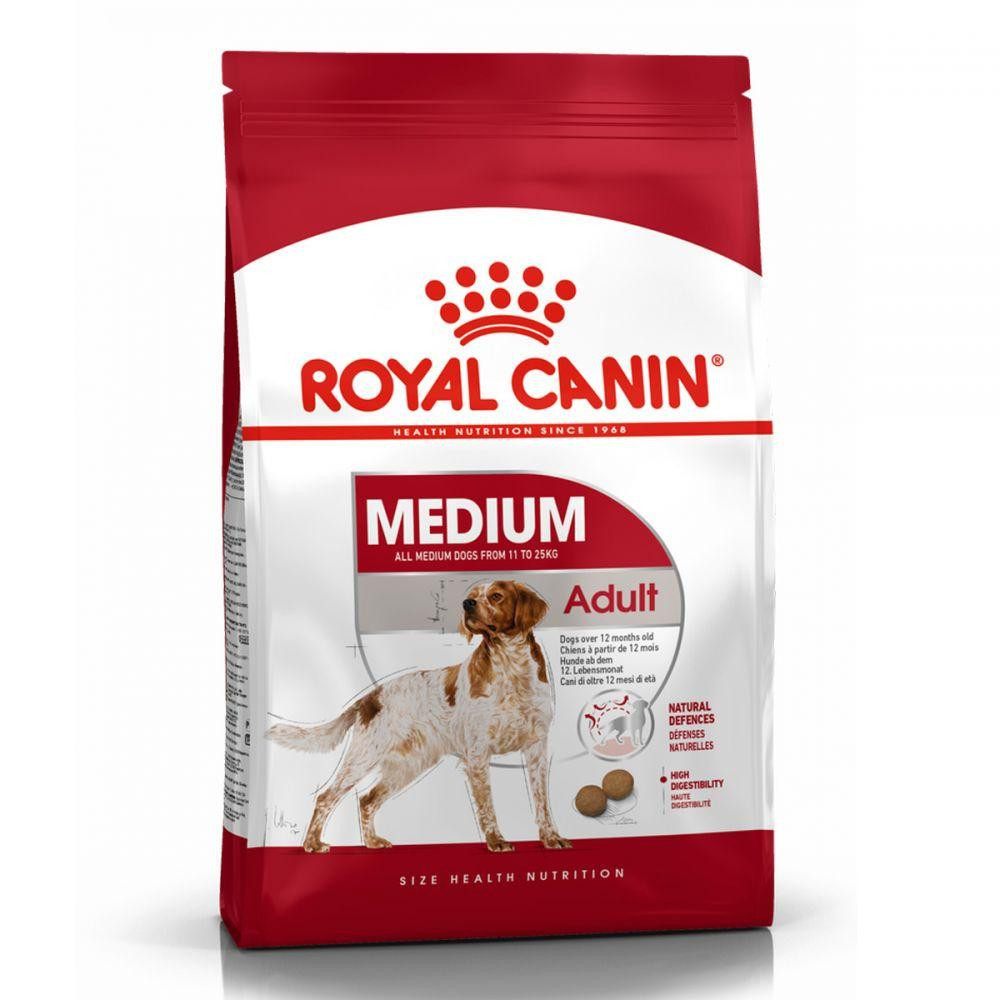 Royal Canin Medium Adult сухий корм для дорослих собак середніх порід 15 кг, фото 1