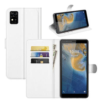 Чохол-книжка Litchie Wallet для ZTE Blade A31 White