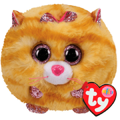 Дитяча м'яка іграшка TY PUFFIES 42507 Жовте кошеня "TABITHA", фото 1