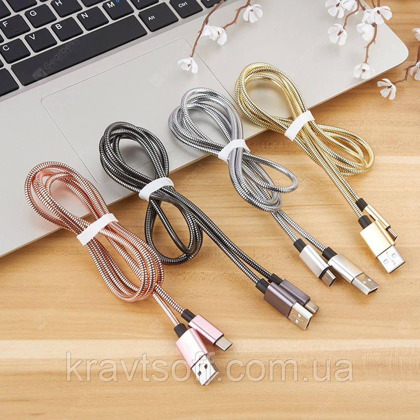 Кабель micro USB метал Cable metal X45