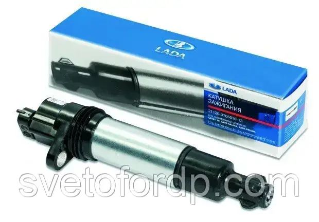Котушка запалювання (на свічку) ВАЗ 2110, 2111, 2112, 1117-1119 Калина, 2170-2172 Пріора 16 кл ЗАВОД, фото 1