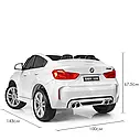 Дитячий електромобіль 2-місний джип BMW X6, фото 9