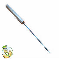 Анод магнієвий діаметр 20 мм, довга ніжка - 21 см, різьблення М5, Україна