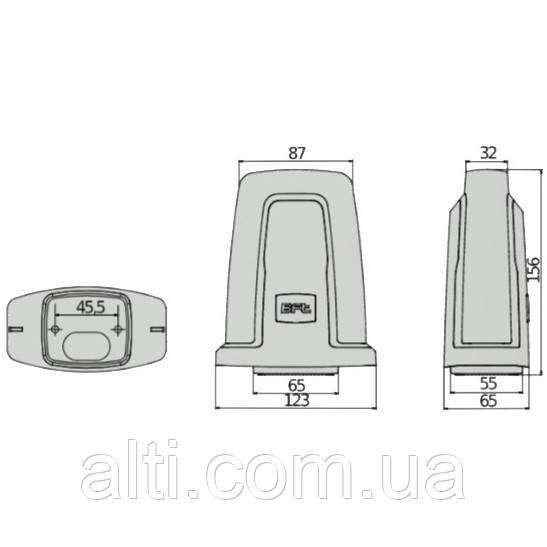 Сигнальная LED-лампа BFT RADIUS со встроенной антенной для автоматики ворот и шлагбаумов - фото 2 - id-p1617390150