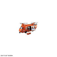 Вертолет Wenyi "City Service" Transporter звук, свет WY640A