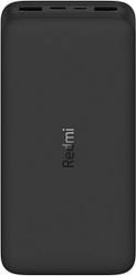 Портативна батарея Power Bank Xiaomi Redmi 20000 mAh 18 W Fast Charge (Black)