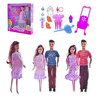 Куклы Star Toys Молодая семья 29 см QQ34-2