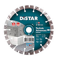 Круг алмазный отрезной DISTAR 1A1RSS/C3-H 180x2,6/1,8x12x22,23-14 Technic Advanced