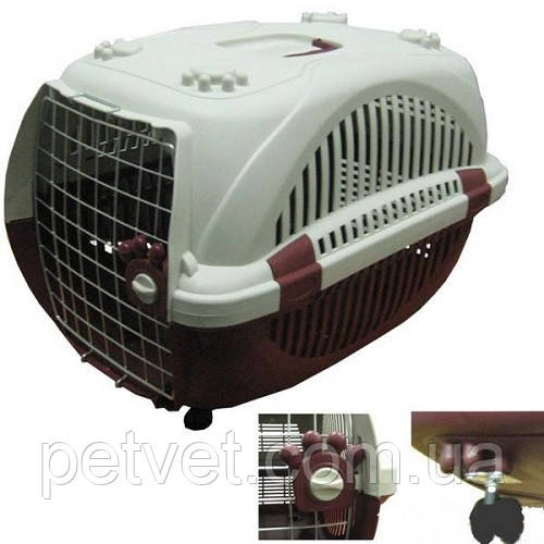 Переноска для собак Tesoro PAW 30, з килимком (58х39х39см), фото 1