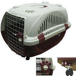 Переноска для собак Tesoro PAW 30, з килимком (58х39х39см)