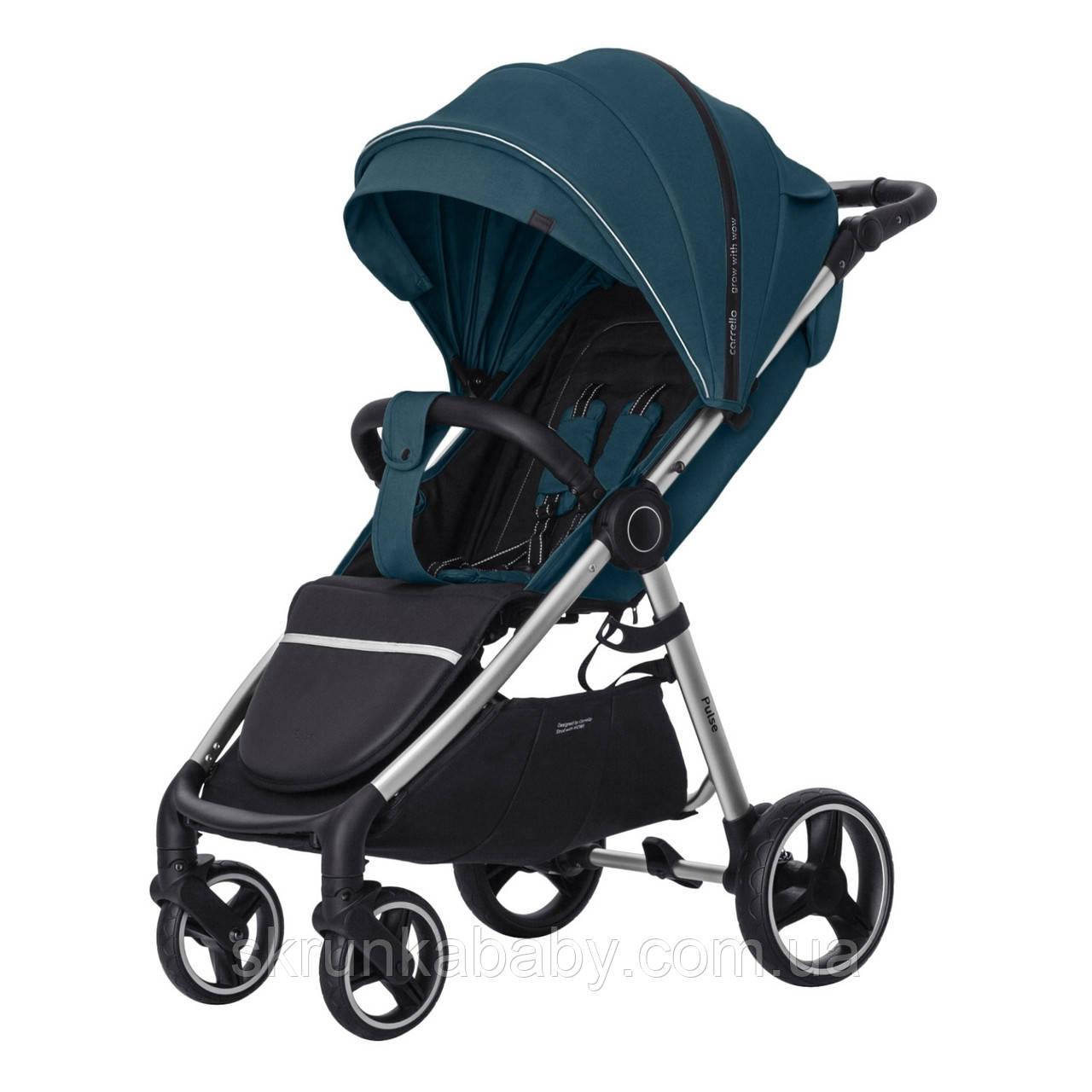 Прогулянкова коляска CARRELLO Pulse CRL-5507 Azure Blue +дощовик