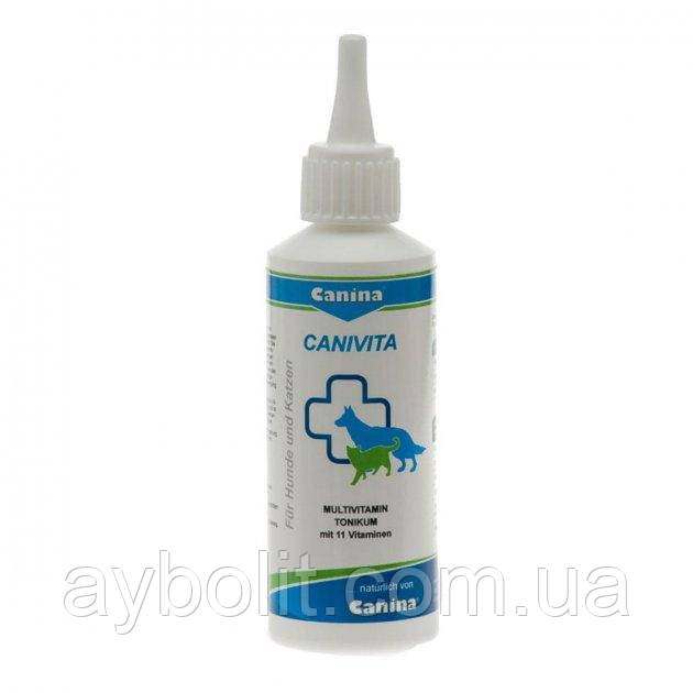 Витаминно-минеральная добавка Canina Canivita мультивитаминный тоник 100мл