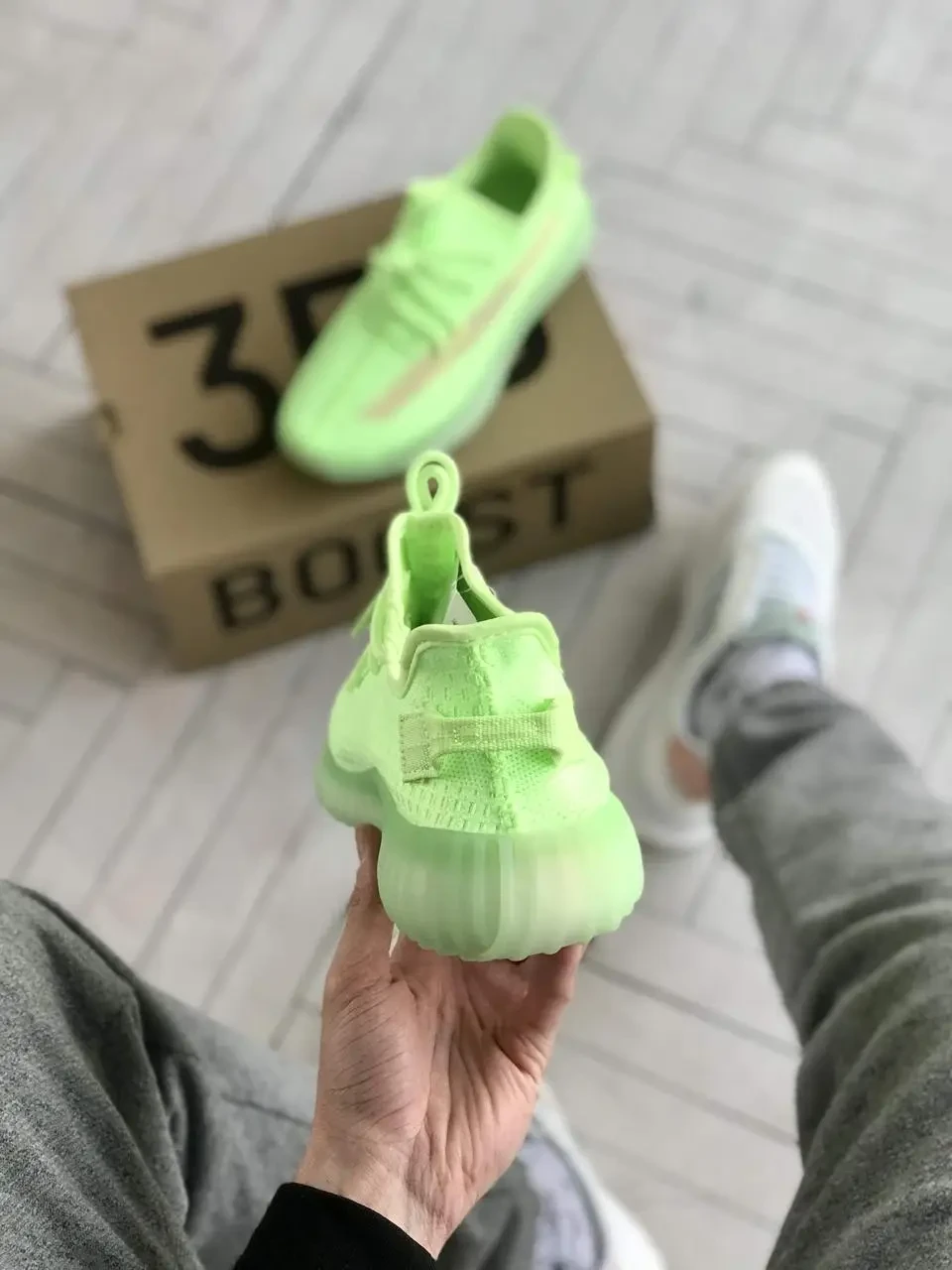 Yeezy boost 35 clearance neon