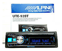 Автомагнитола Alpine UTE-92BT 4*50 Вт,USB,MP3,Bt,FM.Супер цена!