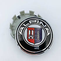 Ковпачки (заглушки) в литі диски ALPINA BMW (БМВ) 68 мм (36136783536), фото 3
