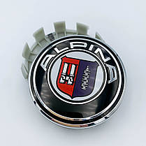 Ковпачки (заглушки) в литі диски ALPINA BMW (БМВ) 68 мм (36136783536), фото 4