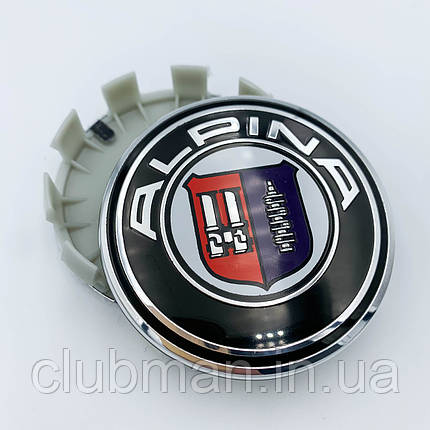 Ковпачки (заглушки) в литі диски ALPINA BMW (БМВ) 68 мм (36136783536), фото 1