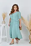 Сукня літня з американського крепа має великі розміри, фото 2