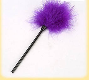 Перо для інтіму Фіолетового Натуральне перо Якості