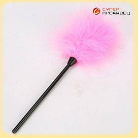 Перо для інтимних ласк рожеве Натуральне перо Якість