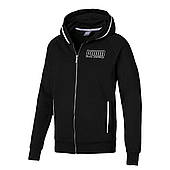 Світшот спортивний Puma Athletics Hooded 854140 01 (чорний, чоловічий, спортивний, бавовна, логотип пума)