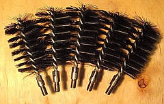 Сталеві щітки для чищення сталевих і чавунних котлів, теплогенераторів, димоходом.