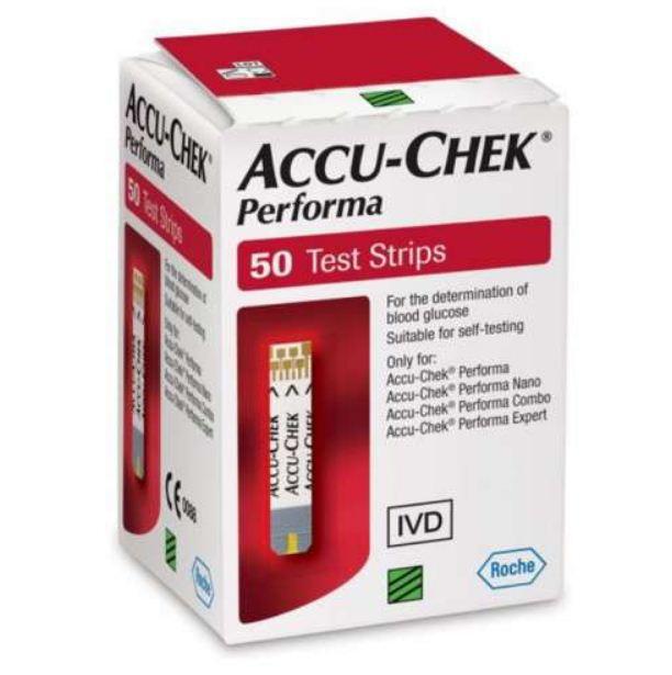 Тест смужки Accu-Chek Performa 50 шт (Акку-чек Перформа)