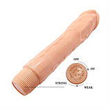 Вібратор Barbara Classic Vibe Flesh 24 cm, фото 4