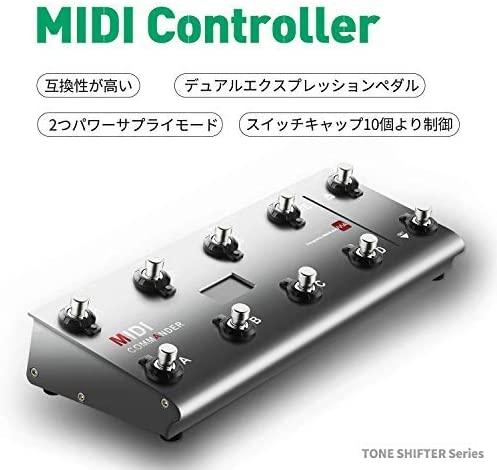 MeloAudio MIDI Commander Гітарний підлоговий ножний контролер для електрогітари