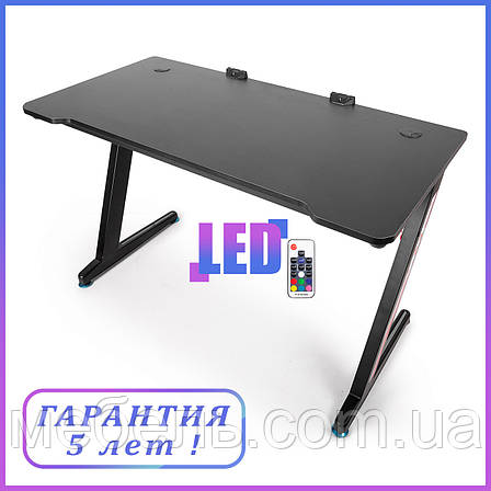 Геймерський стіл Barsky E-Sports RGB-LED BES-01, фото 1
