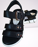 Сандалі дитячі Children Black 136-3A, фото 2
