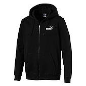 Олімпійка чоловіча Puma Essentials Fleece Hooded 851763 01 (червона, тепла, фліс, бавовна, лого пума)