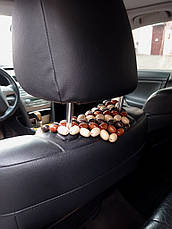 Накидка-масажер із дерева на крісло в автомобіль НД 039, фото 3