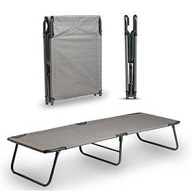 Розкладачка розкладушка похідне ліжко металева туристичне до 120 кг Ranger Forest