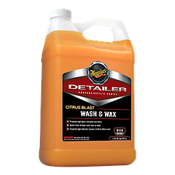 Концентрат шампунь із воском карнауби — Meguiar's Detailer Citrus Blast Wash&Wax 3,79 л. (D11301)